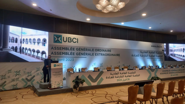 UBCI – Assemblée Générale Oridinaire2